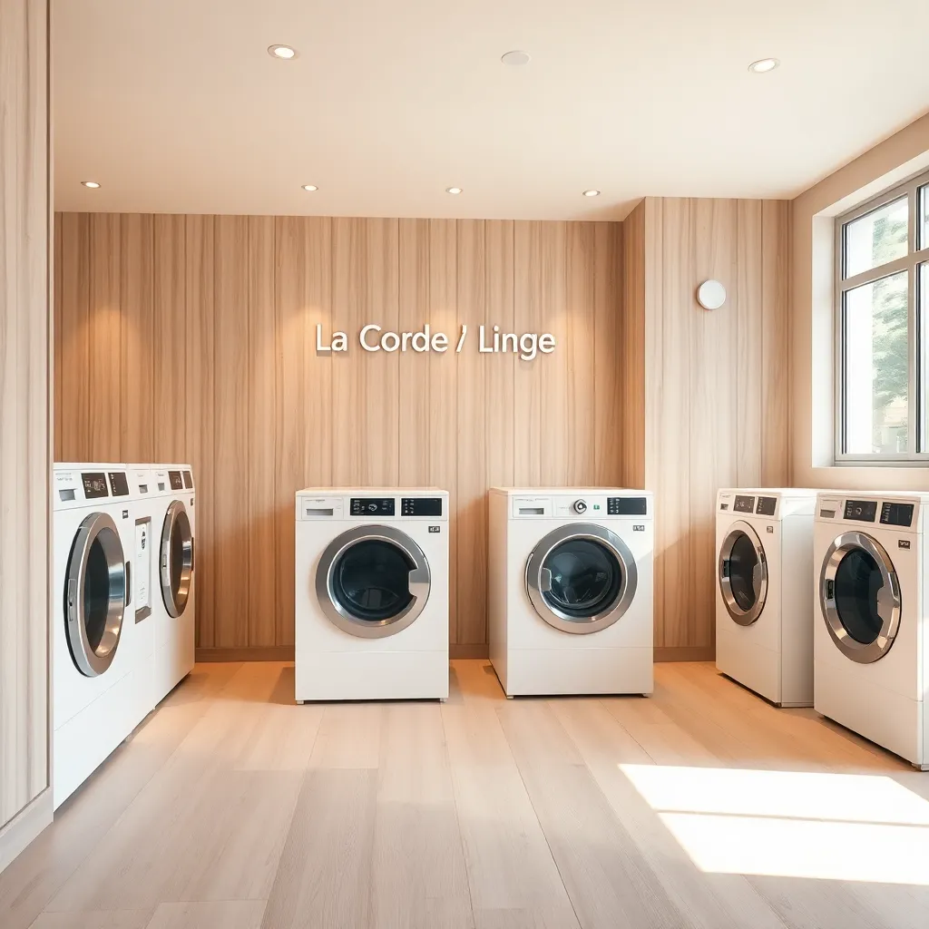 Negocio La Corde À Linge - Laverie Automatique