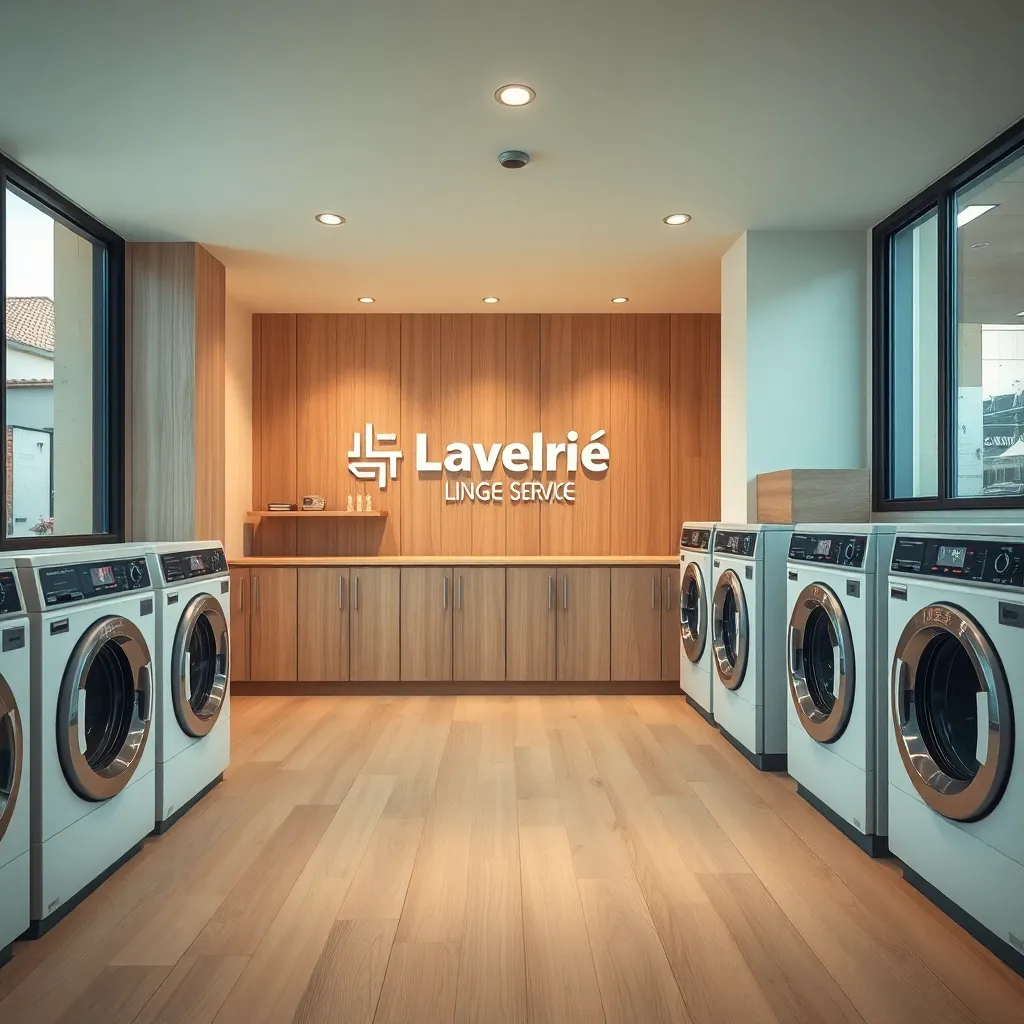 Laverie À Linge Libre Service