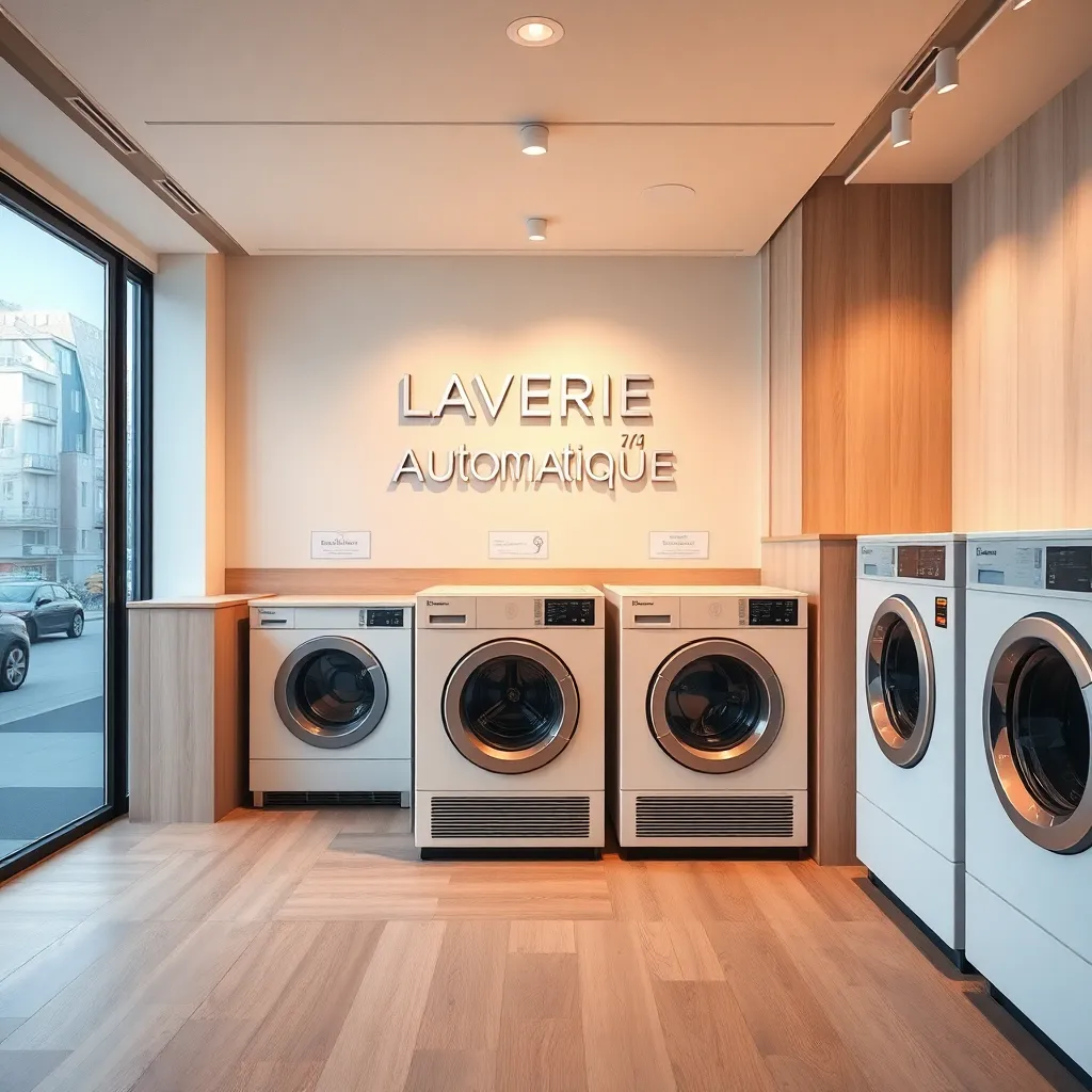 Negocio Laverie Automatique 24/7