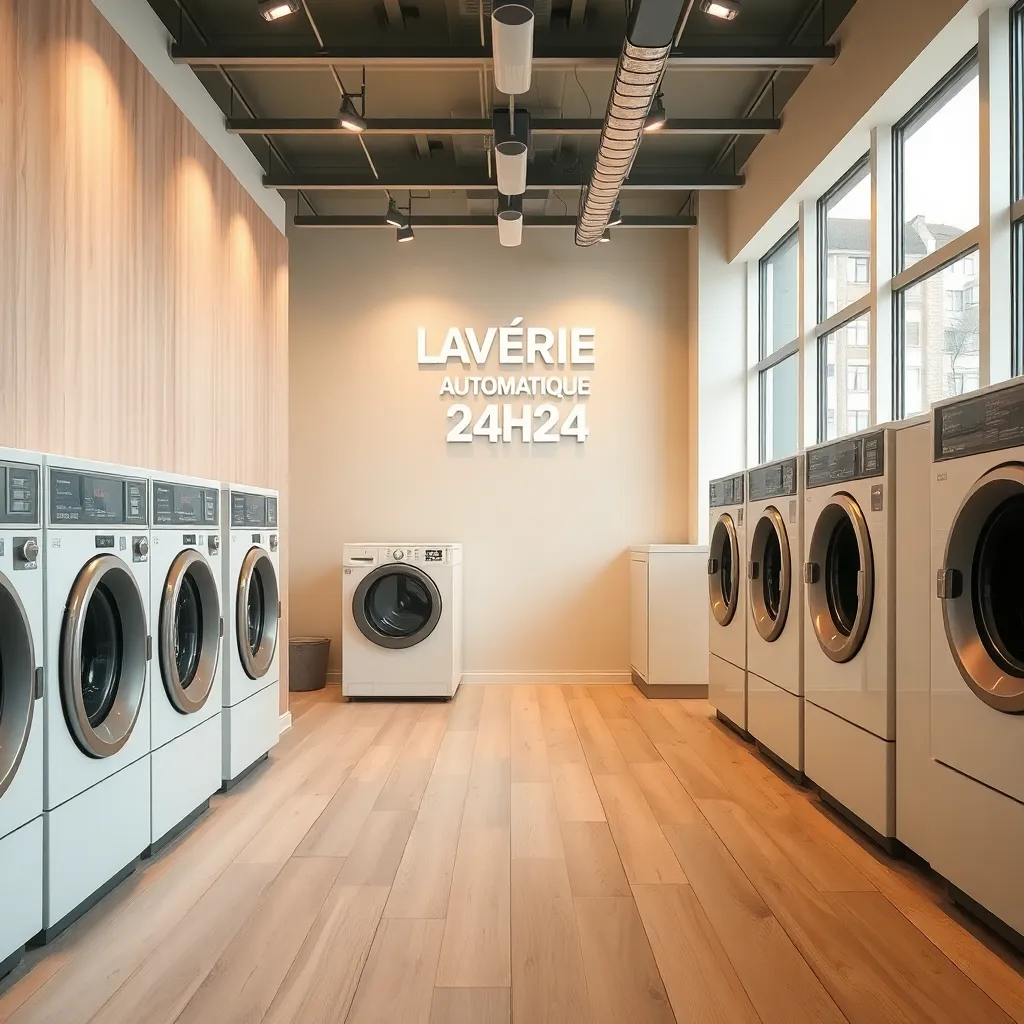 Negocio Laverie Automatique 24H24