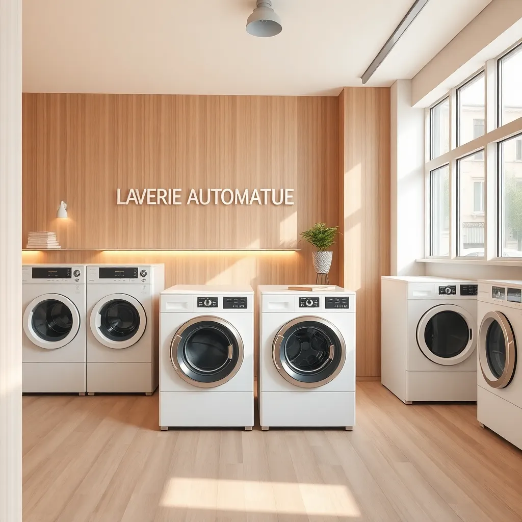 Negocio Laverie Automatique A Tambour Battant