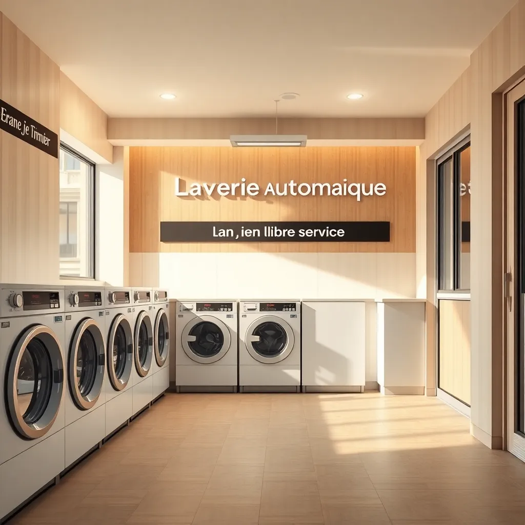 Negocio Laverie Automatique En Libre Service