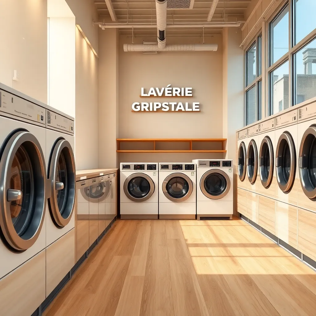 Negocio Laverie Automatique Libre Service