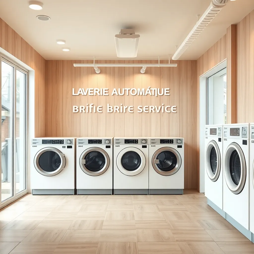 Negocio Laverie Automatique Libre Service