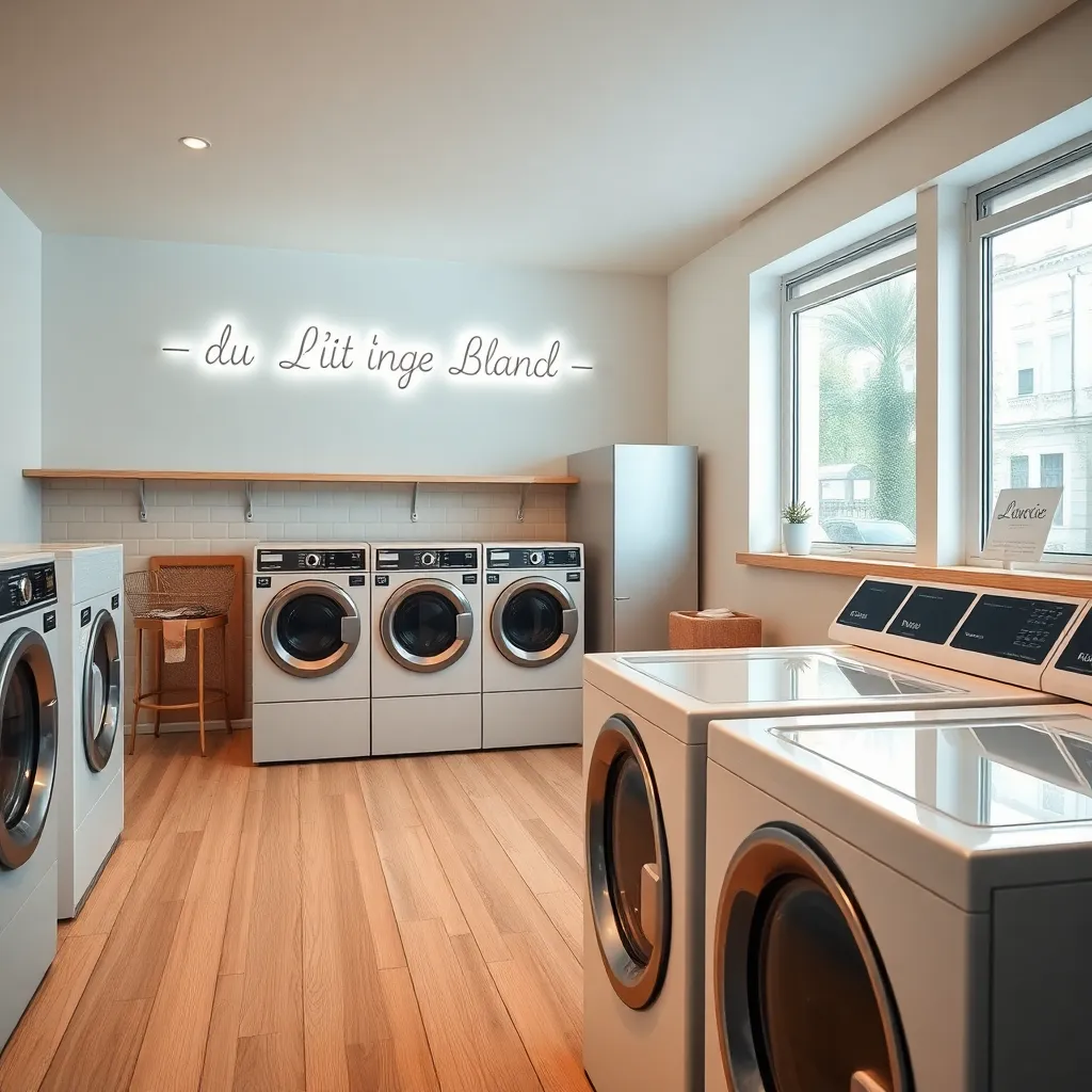 Negocio Laverie Du P'tit Linge Blanc