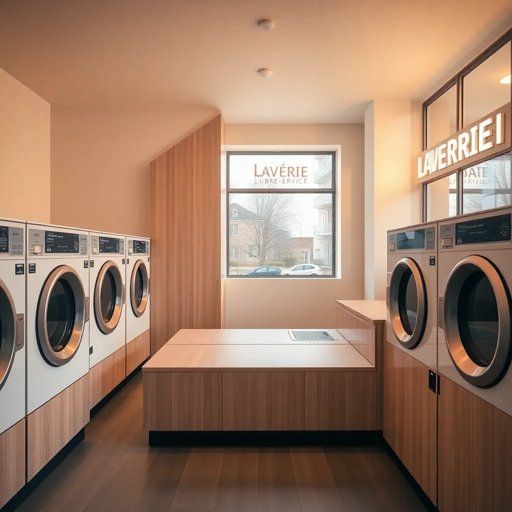 Negocio Laverie Libre-Service