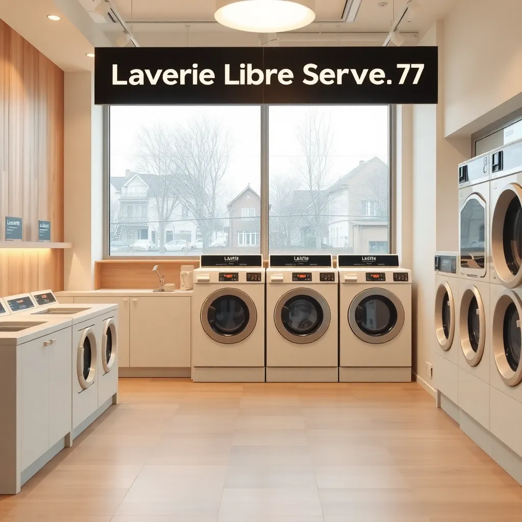 Negocio Laverie Libre Service 7/7