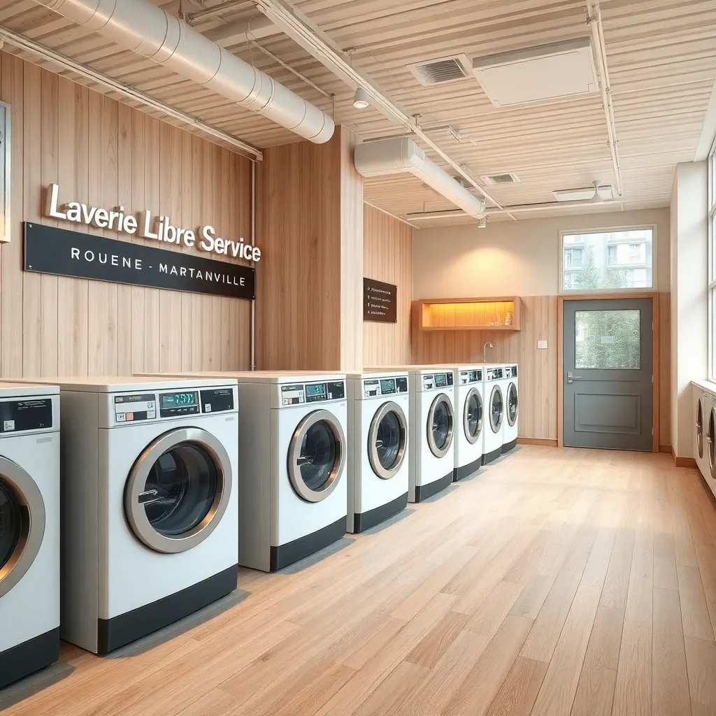 Laverie Libre Service Rouen Martainville