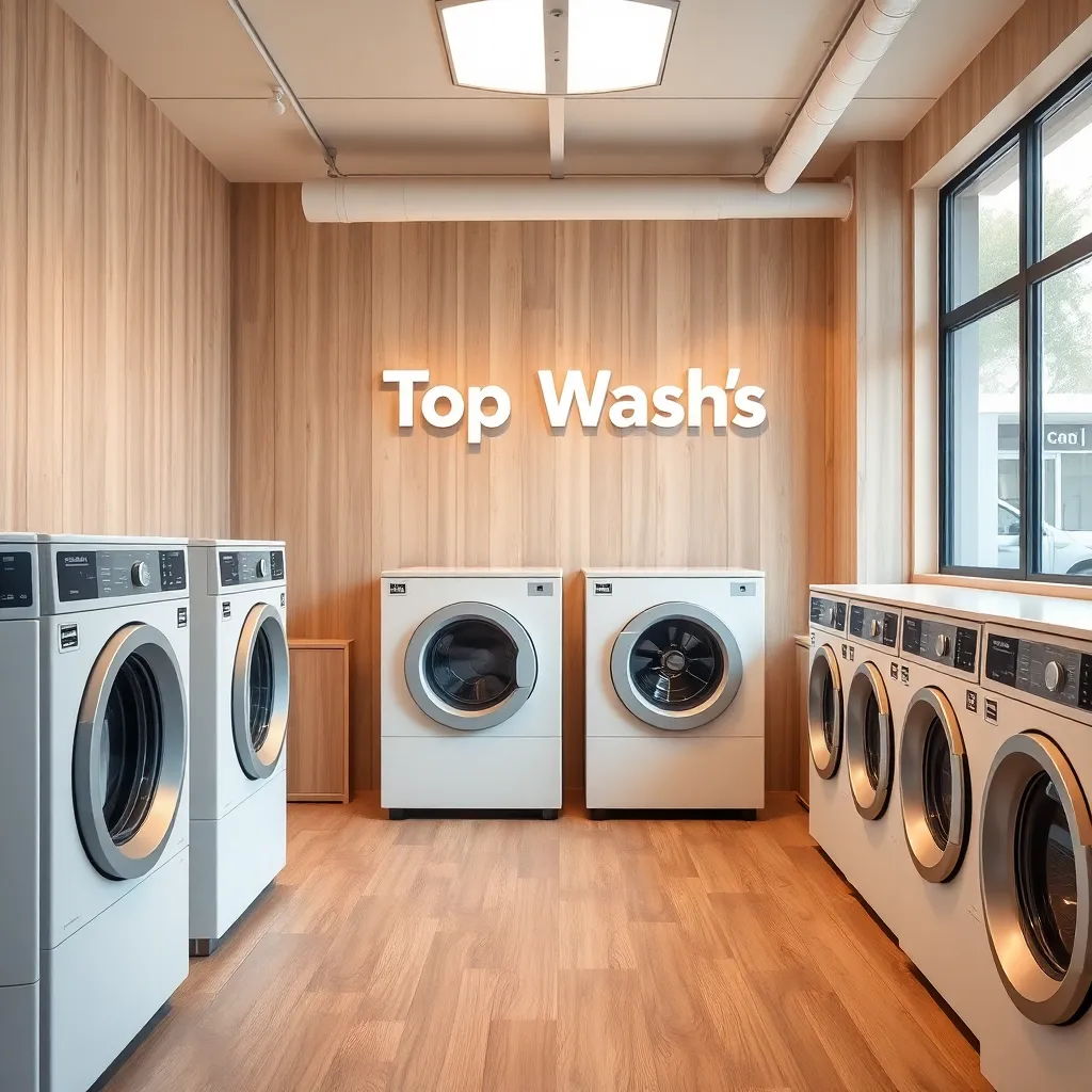 Laverie Top Wash's, Libre Service